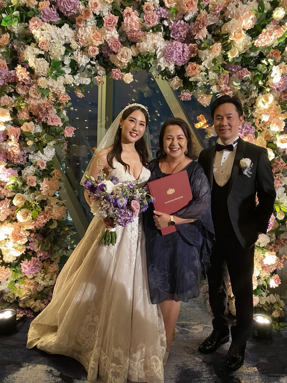 A moment from a Marry and Celebrate ceremony