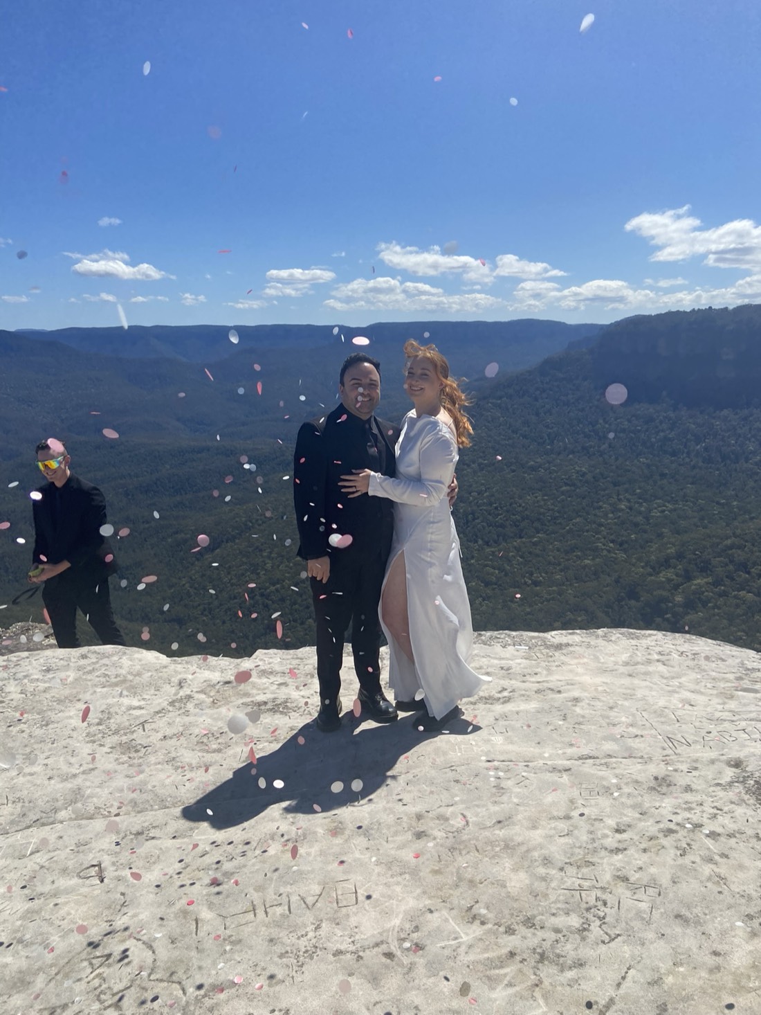 A moment from a Marry and Celebrate ceremony