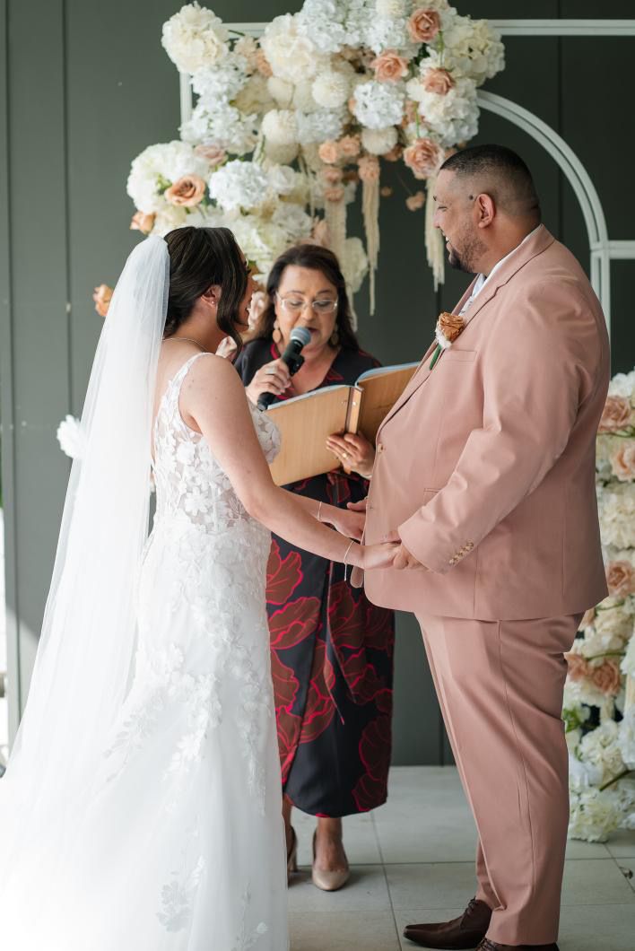 A moment from a Marry and Celebrate ceremony