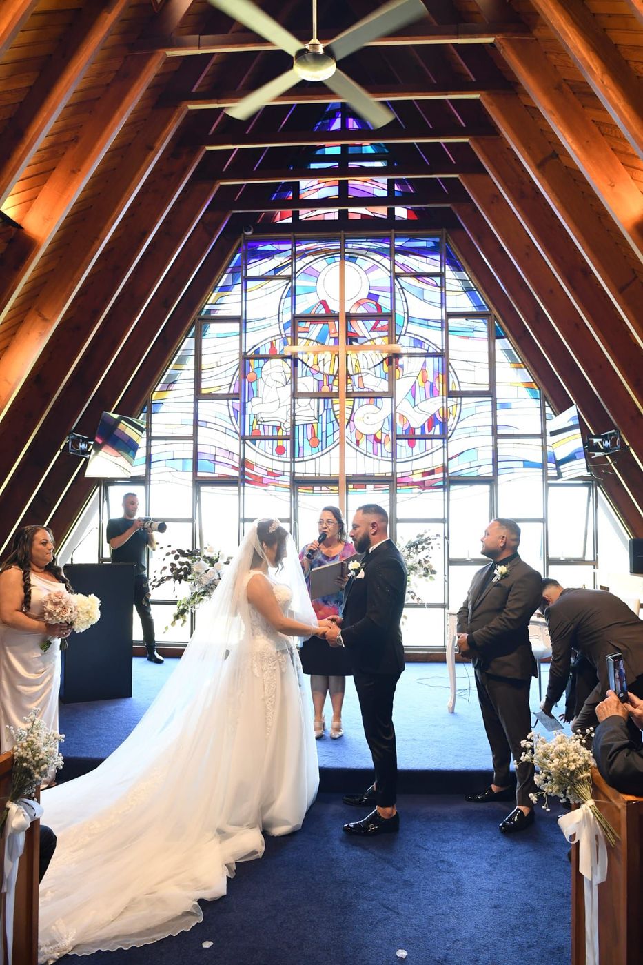 A moment from a Marry and Celebrate ceremony