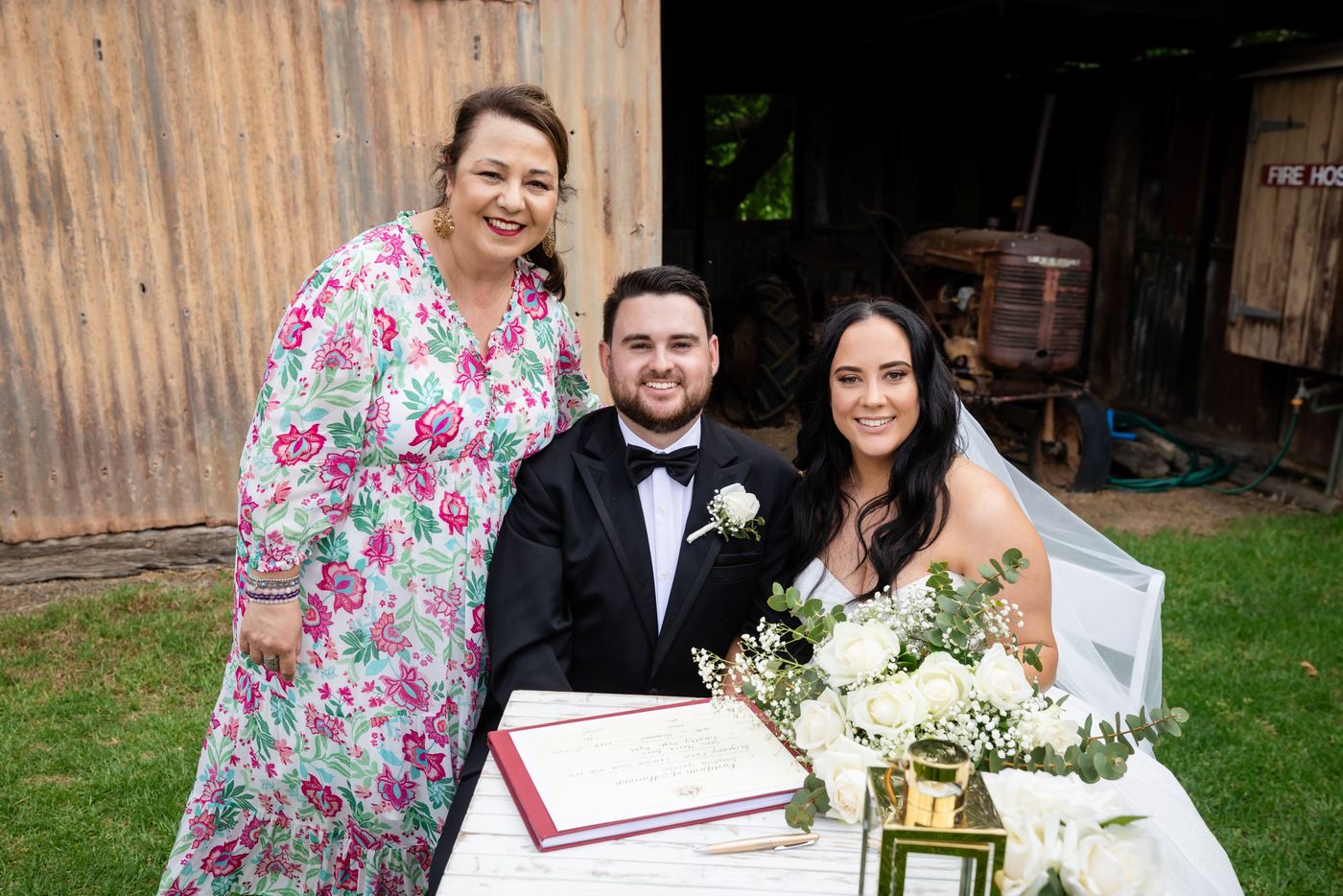 A moment from a Marry and Celebrate ceremony