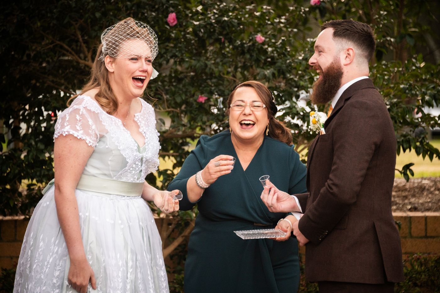 A moment from a Marry and Celebrate ceremony