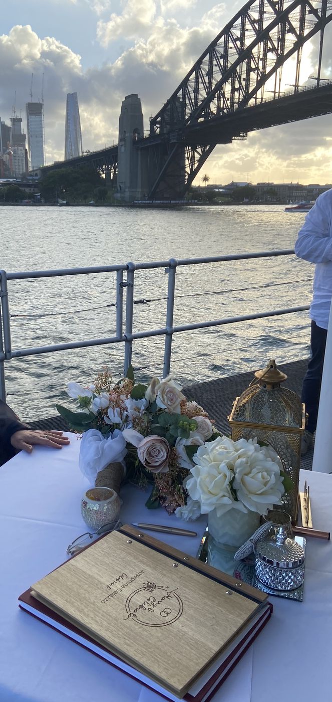 A moment from a Marry and Celebrate ceremony