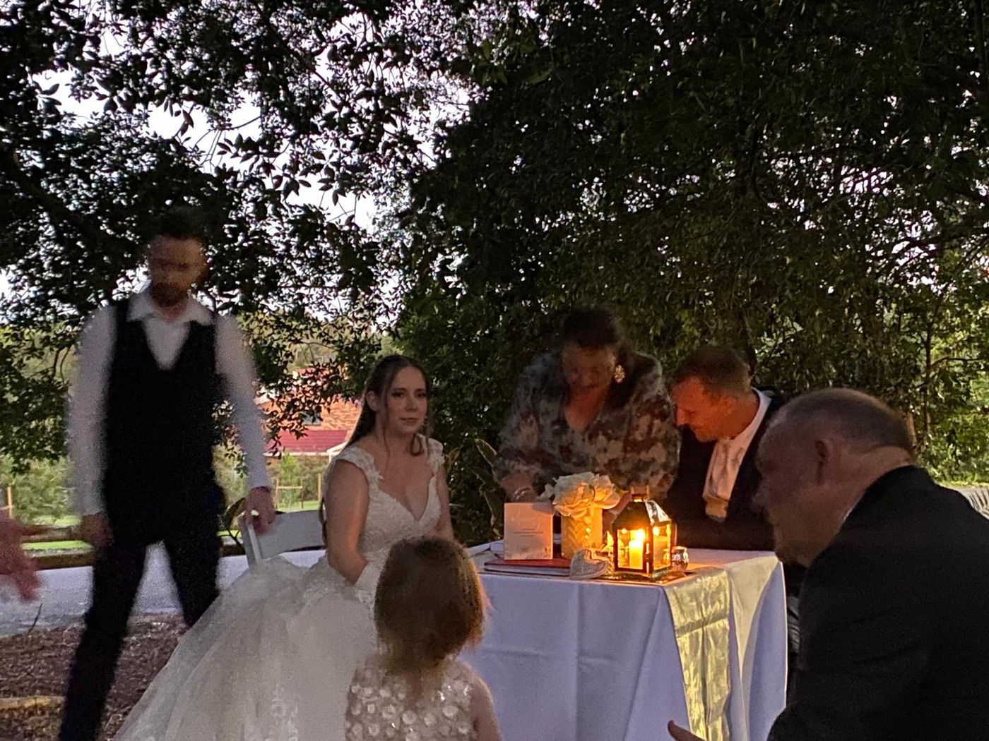 A moment from a Marry and Celebrate ceremony