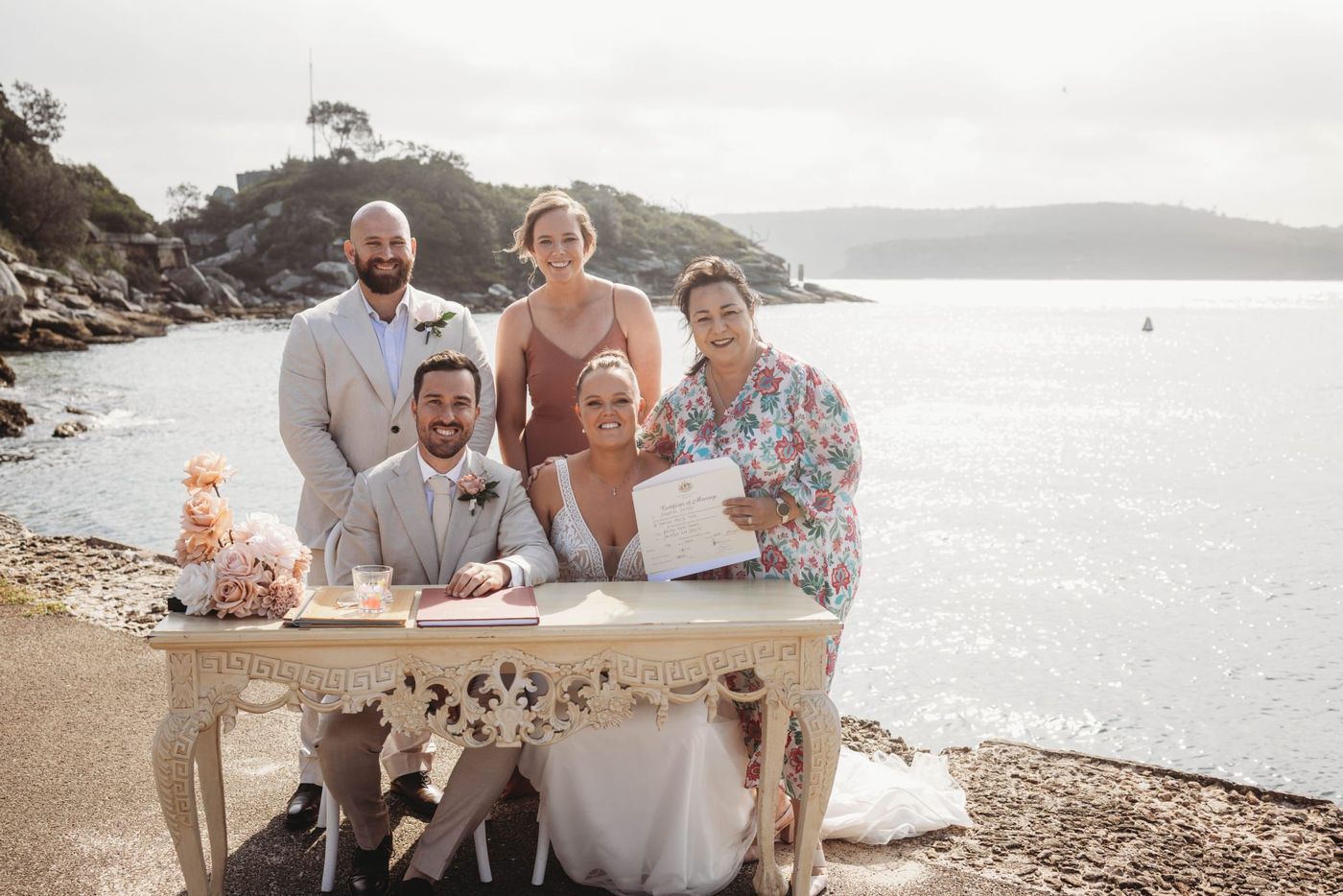 A moment from a Marry and Celebrate ceremony