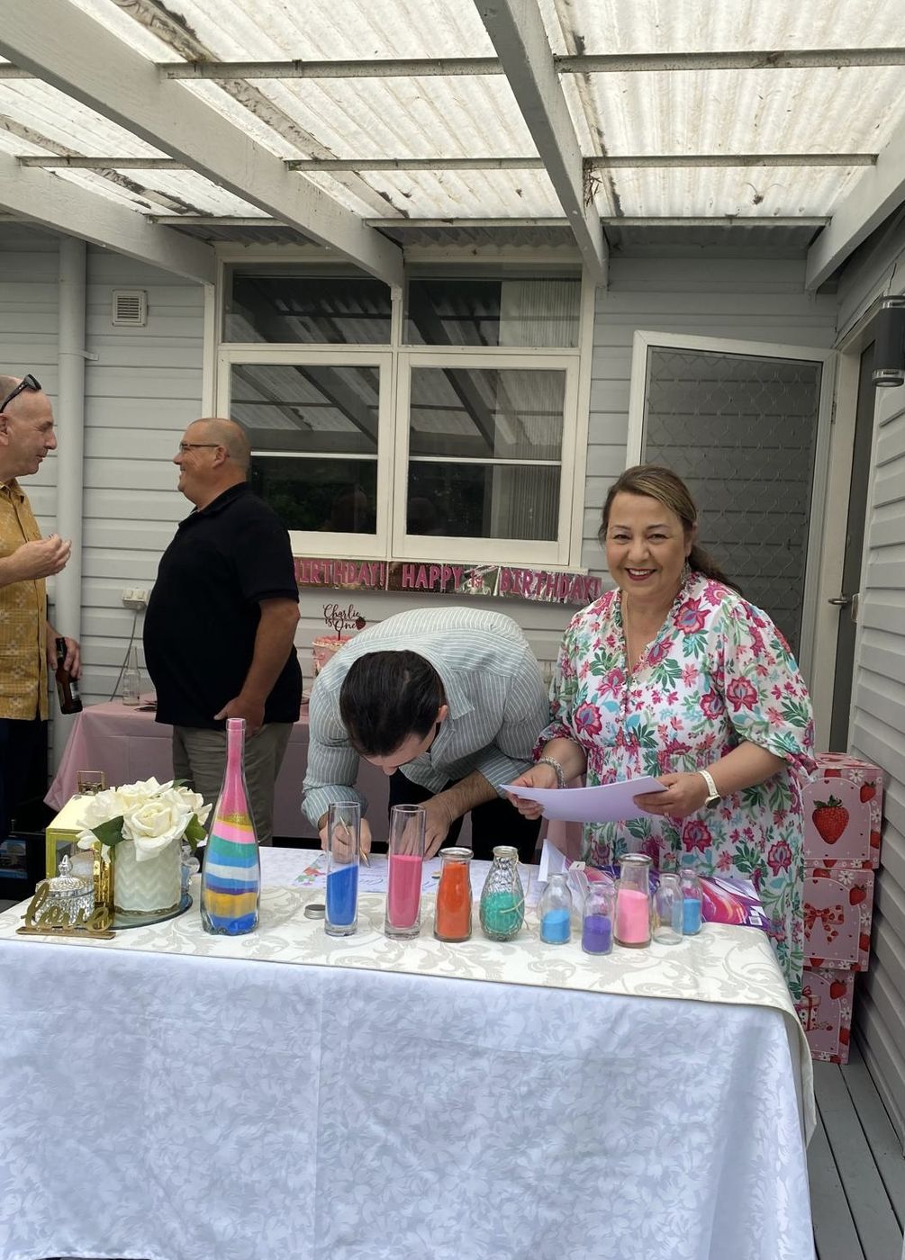 A moment from a Marry and Celebrate ceremony